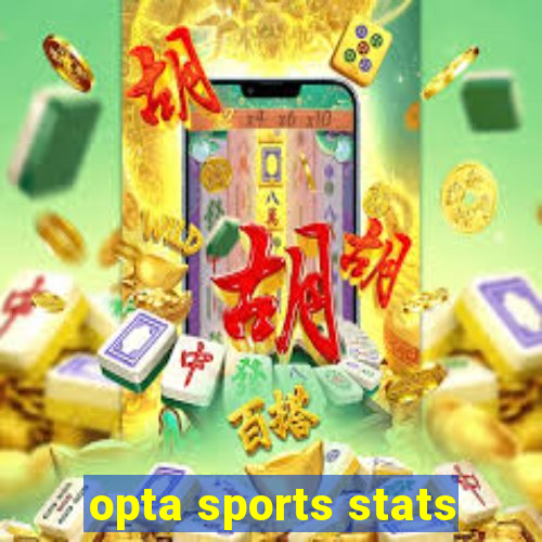 opta sports stats